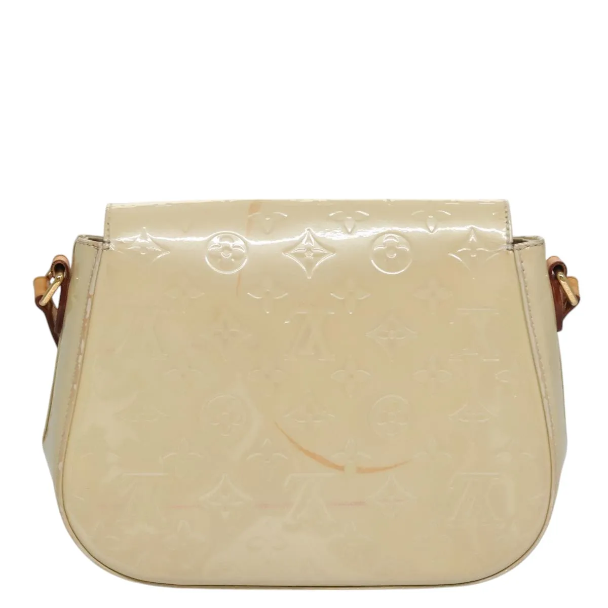 LOUIS VUITTON Vernis Bell Flower GM Shoulder Bag Broncorail M91706 105742