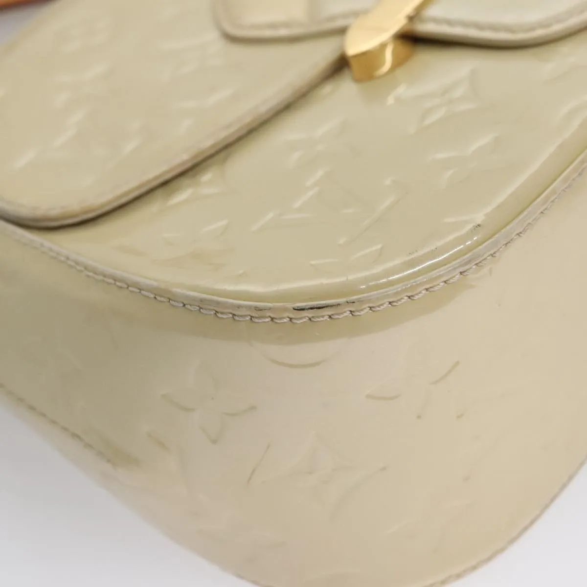 LOUIS VUITTON Vernis Bell Flower GM Shoulder Bag Broncorail M91706 105742