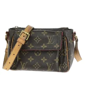 Louis Vuitton Viva Cit Brown Canvas Shoulder Bag