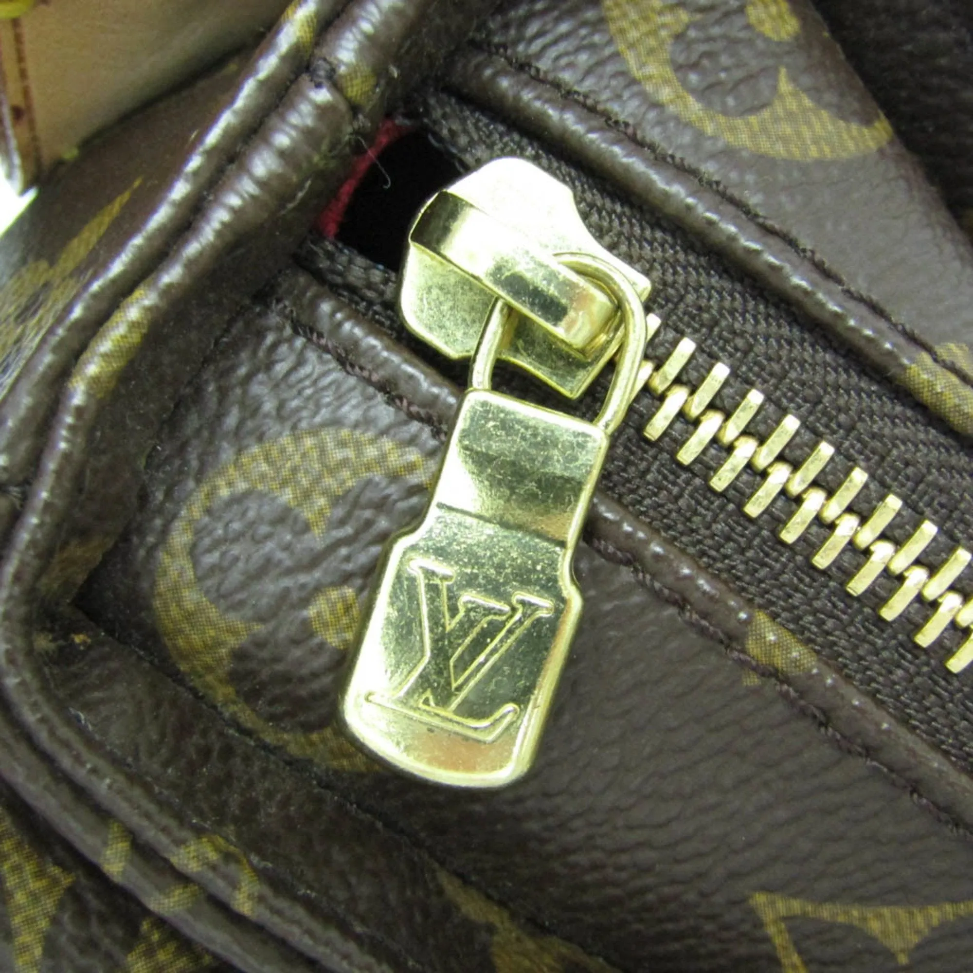 Louis Vuitton Viva Cit Brown Canvas Shoulder Bag