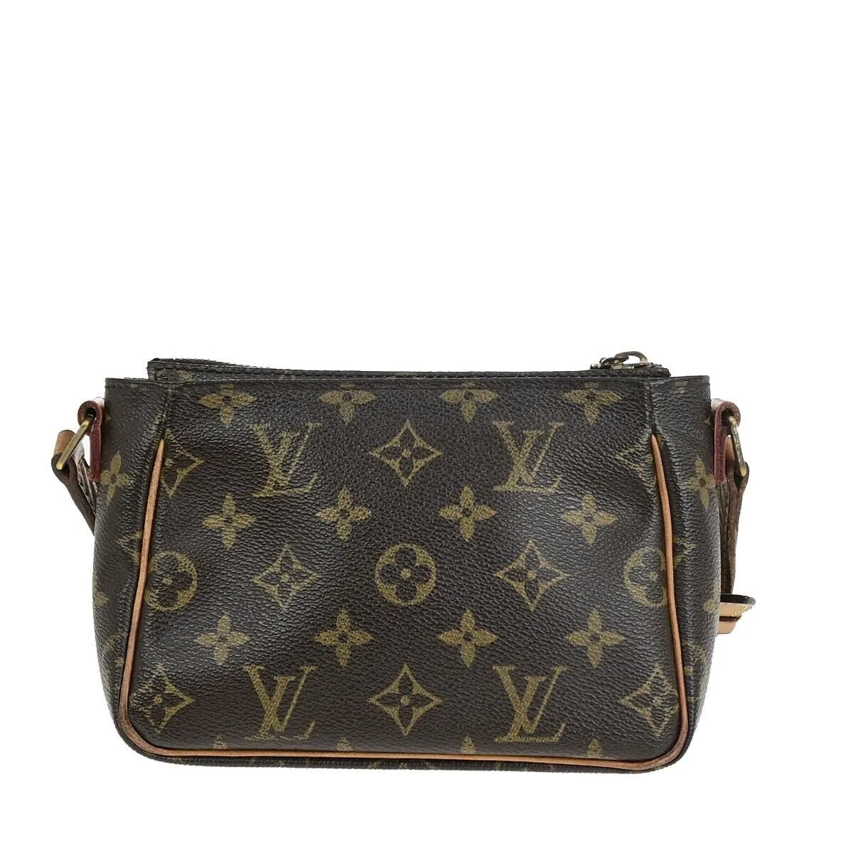 Louis Vuitton Viva Cit Brown Canvas Shoulder Bag