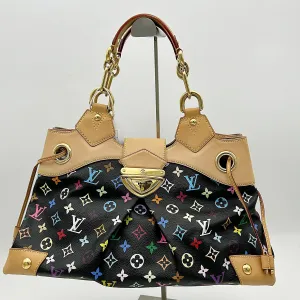 Louis Vuitton x Takashi Murakami Monogram Multicolore Ursula - Black Totes, Handbags B0303E3CCD