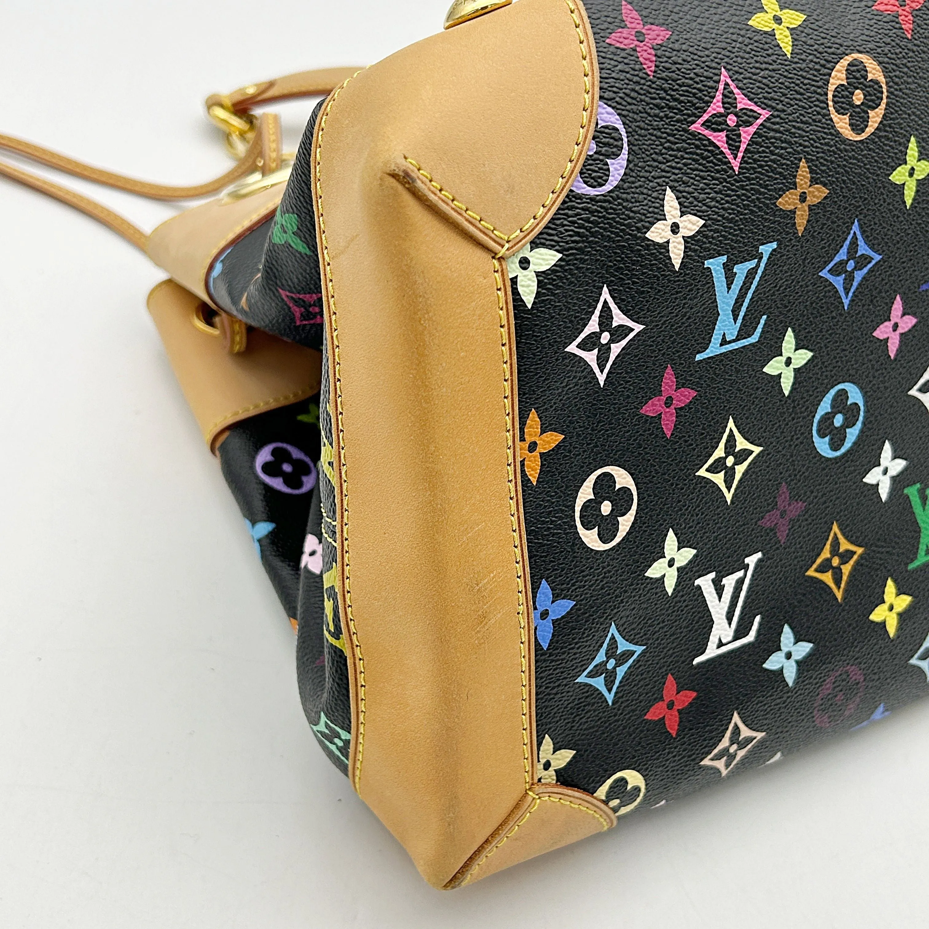 Louis Vuitton x Takashi Murakami Monogram Multicolore Ursula - Black Totes, Handbags B0303E3CCD