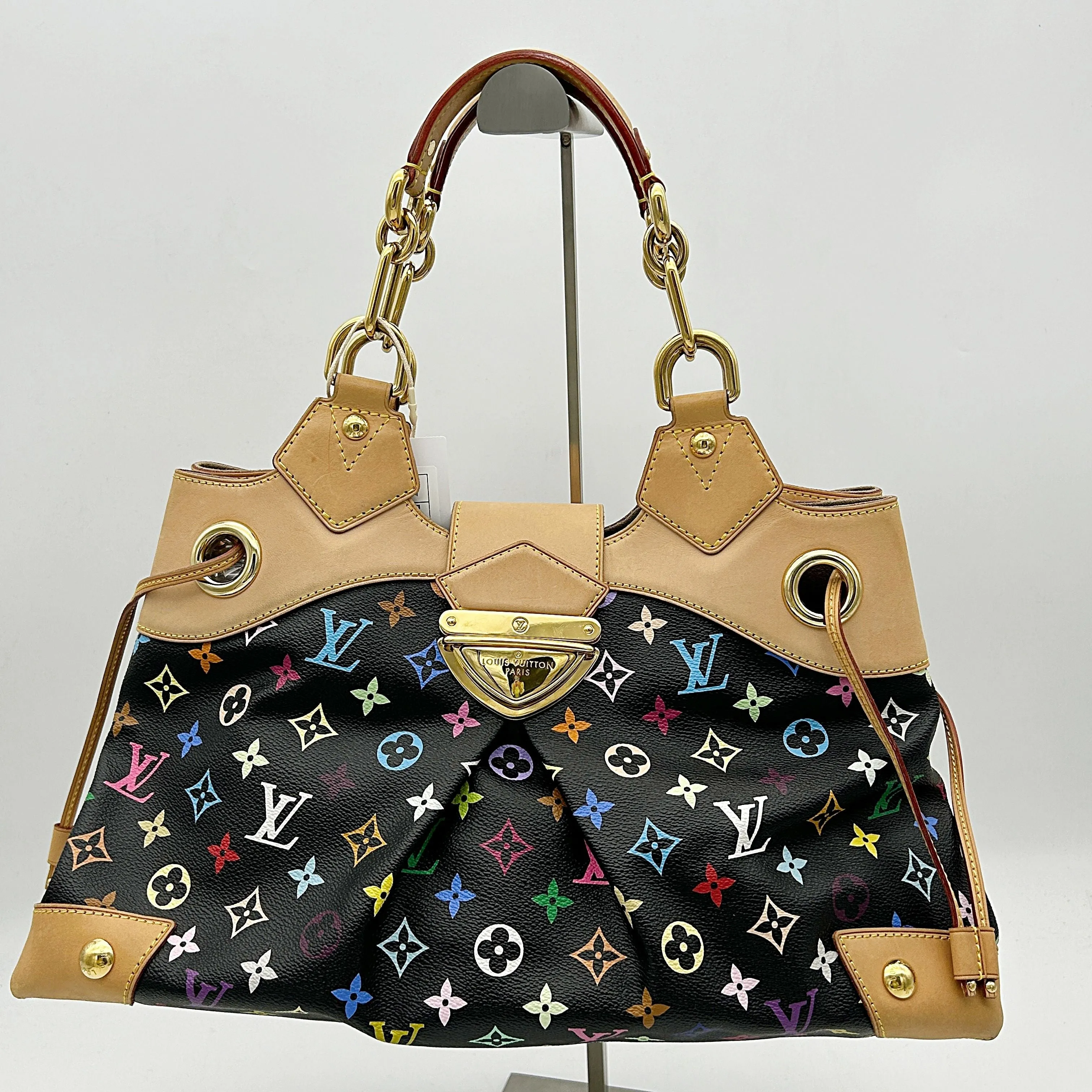 Louis Vuitton x Takashi Murakami Monogram Multicolore Ursula - Black Totes, Handbags B0303E3CCD