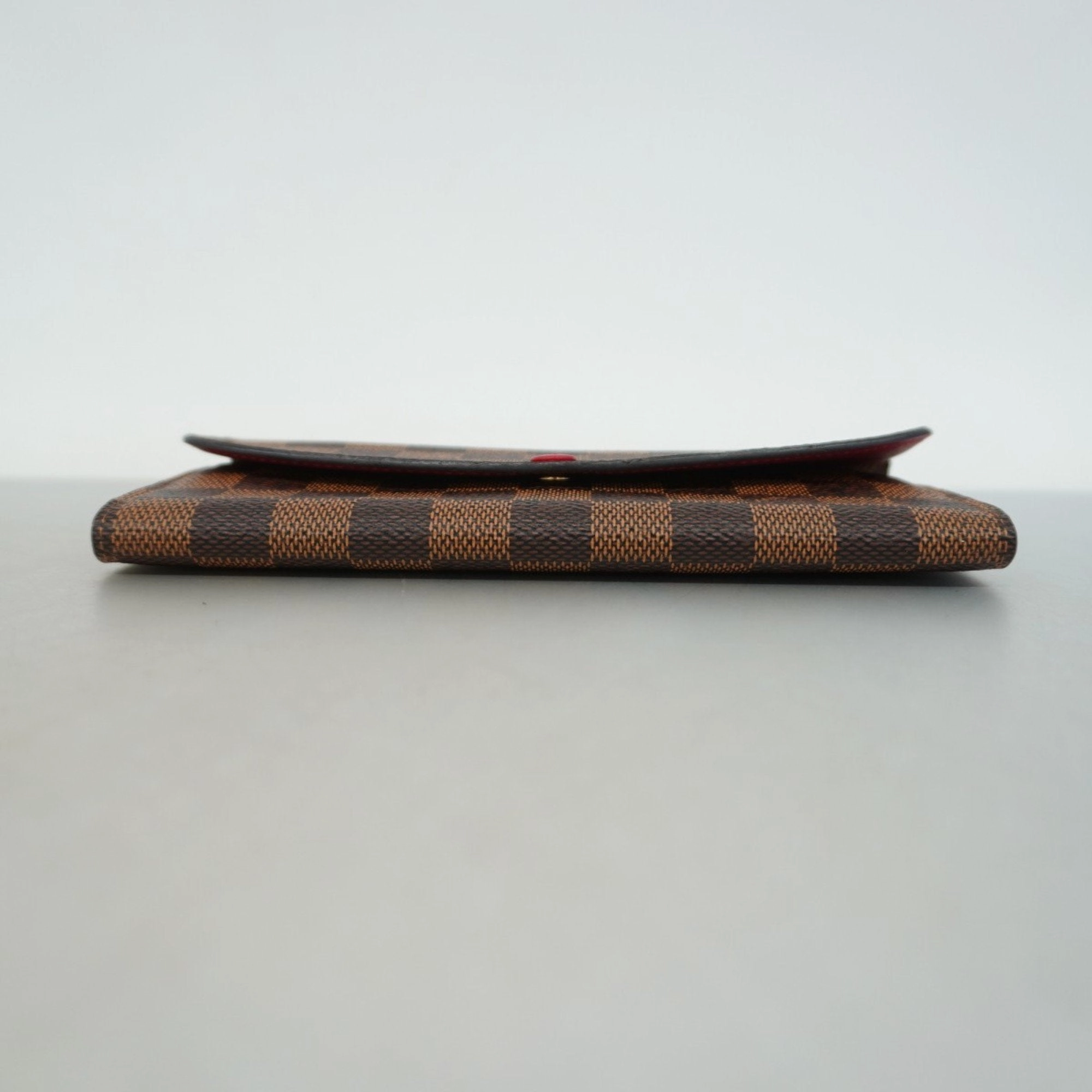 Louis Vuitton Ebene Rouge Long Wallet (Bi-Fold) (Pre-Owned)