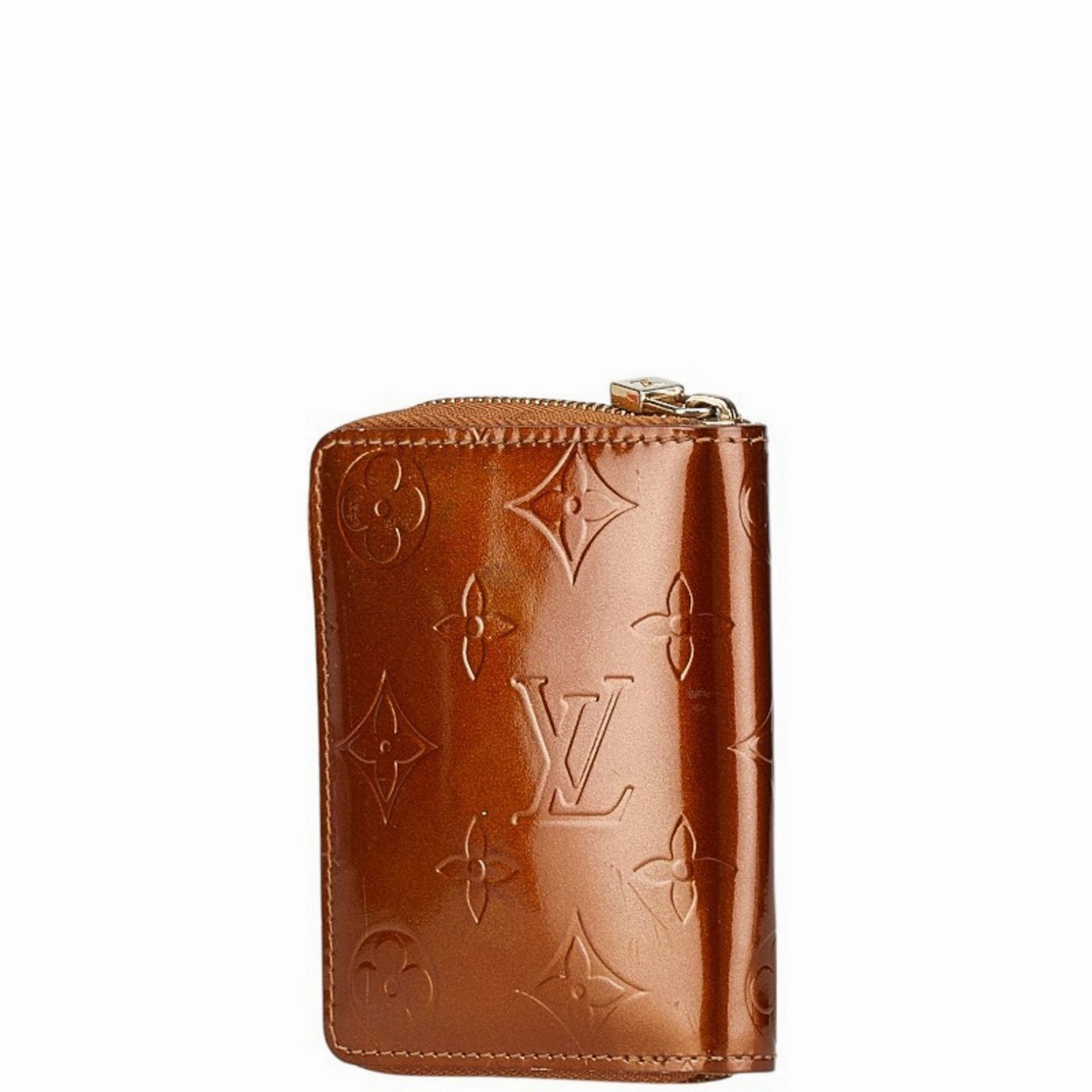 Louis Vuitton gold Patent Leather Wallet (Bi-Fold) (Pre-Owned)