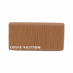 Louis Vuitton Leather Long Wallet (Bi-Fold) (Pre-Owned)