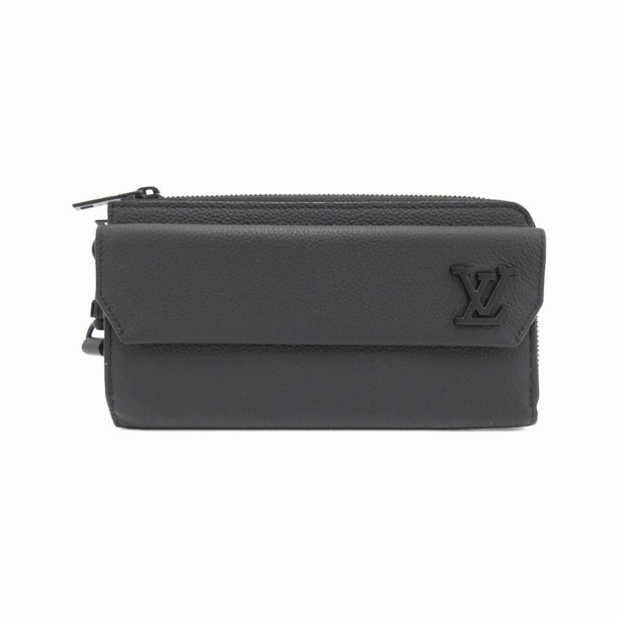 Louis Vuitton Leather Long Wallet (Bi-Fold) (Pre-Owned)