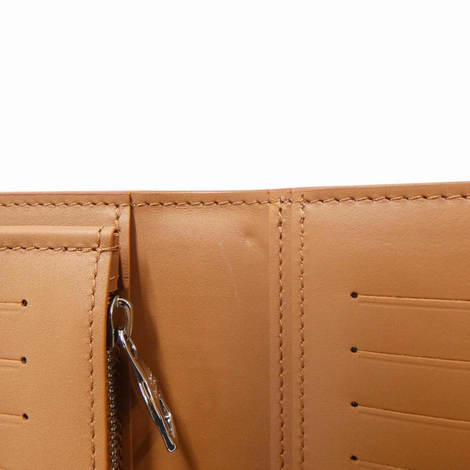 Louis Vuitton Leather Long Wallet (Bi-Fold) (Pre-Owned)