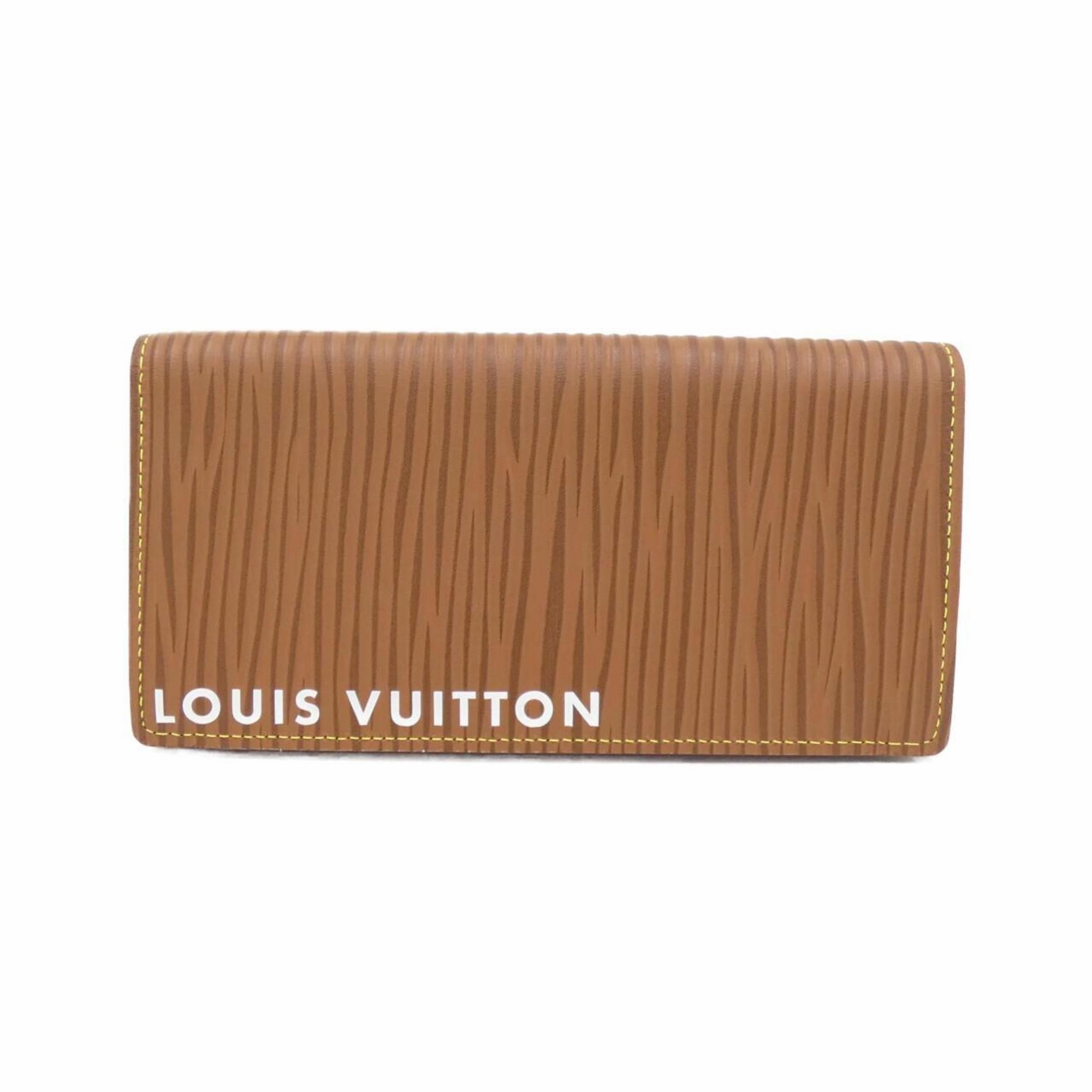 Louis Vuitton Leather Long Wallet (Bi-Fold) (Pre-Owned)