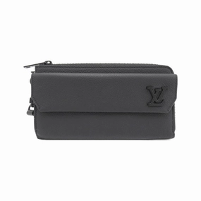 Louis Vuitton Leather Long Wallet (Bi-Fold) (Pre-Owned)