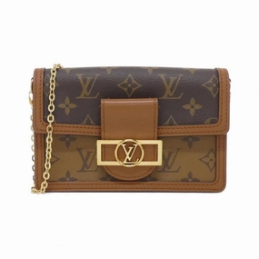 Louis Vuitton Monogram Coated Canvas Chain/Shoulder Wallet (Pre-Owned)