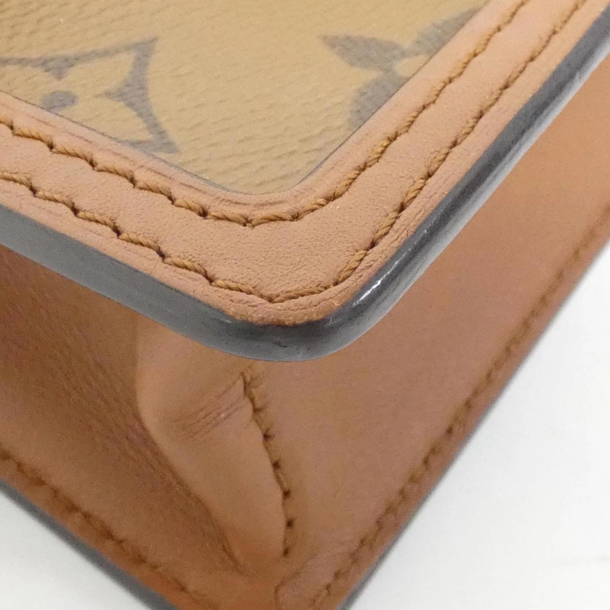 Louis Vuitton Monogram Coated Canvas Chain/Shoulder Wallet (Pre-Owned)