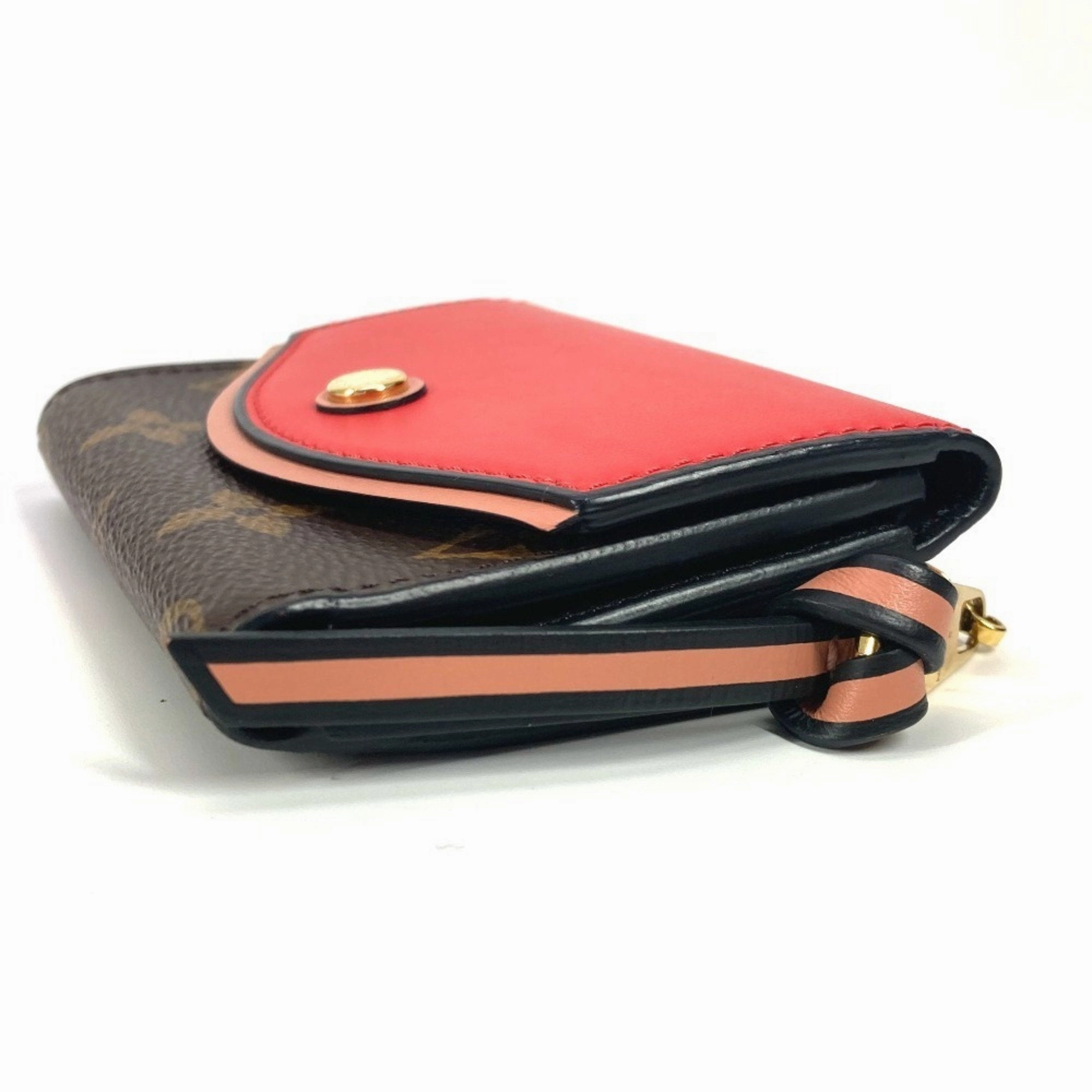 Louis Vuitton Monogram Color Monogram Leather Wallet (Tri-Fold) (Pre-Owned)