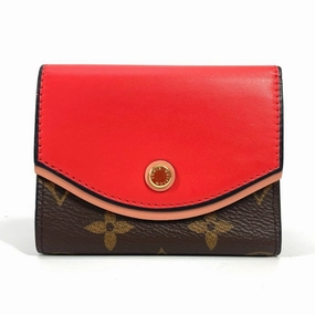 Louis Vuitton Monogram Color Monogram Leather Wallet (Tri-Fold) (Pre-Owned)