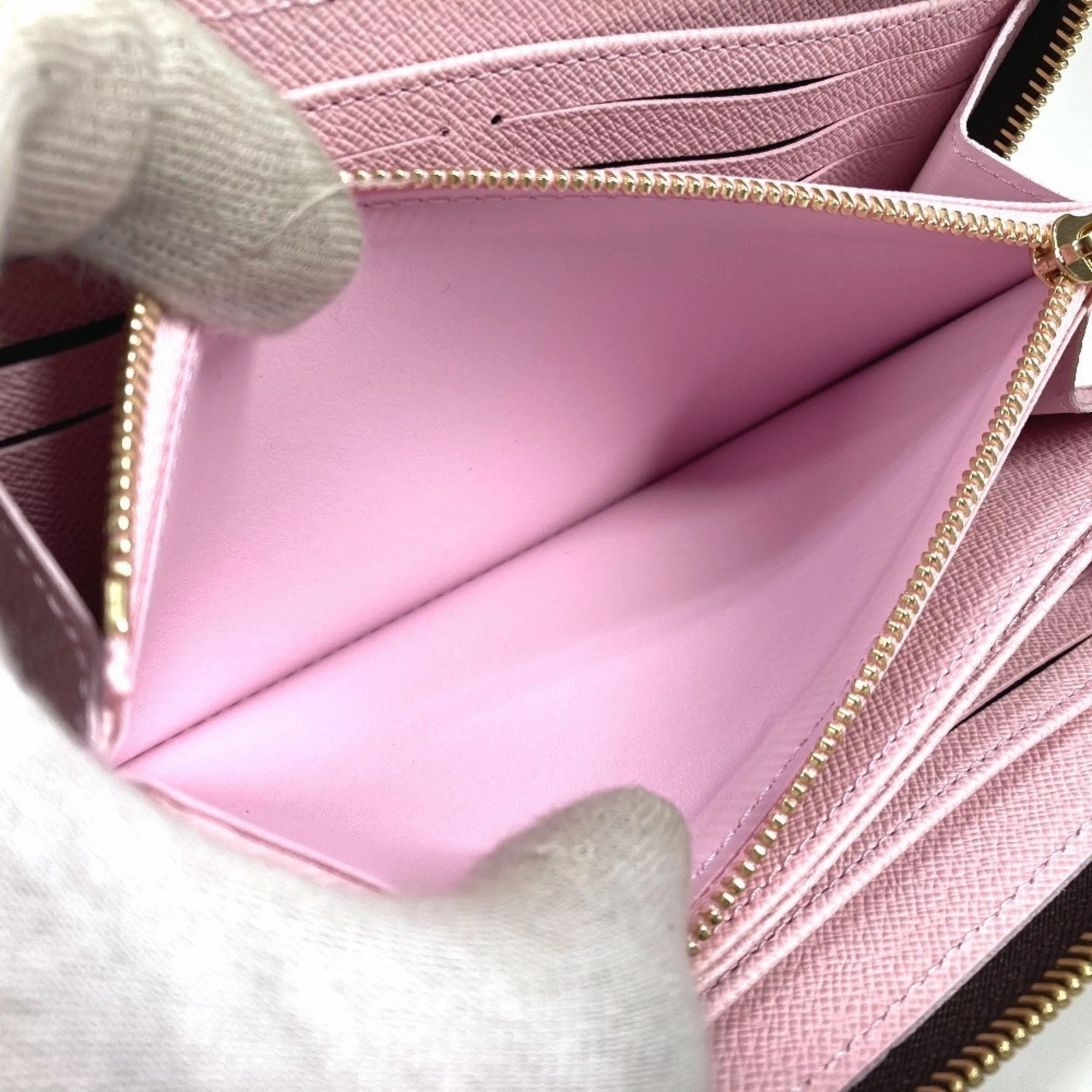 Louis Vuitton Monogram pink Monogram Long Wallet (Bi-Fold) (Pre-Owned)