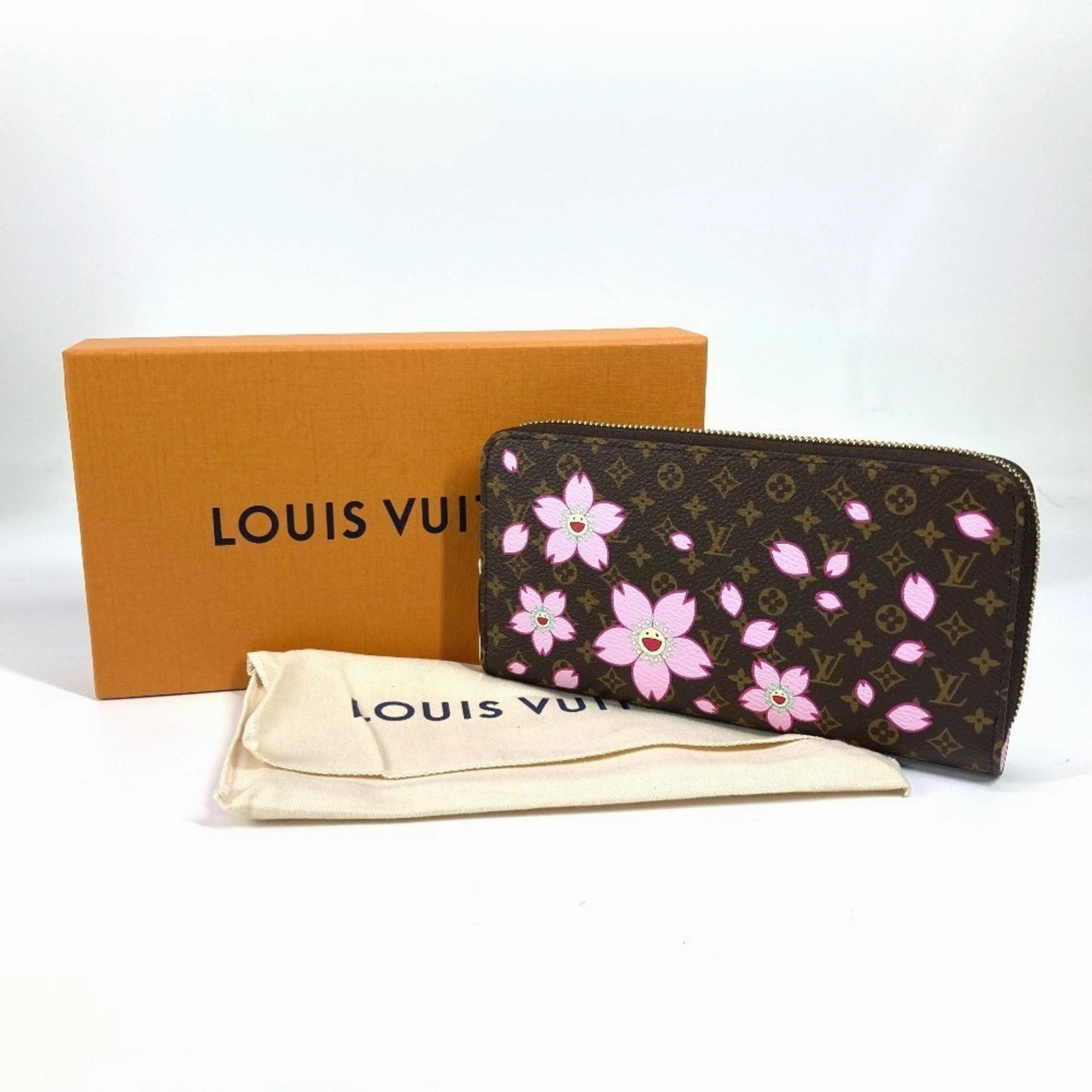 Louis Vuitton Monogram pink Monogram Long Wallet (Bi-Fold) (Pre-Owned)