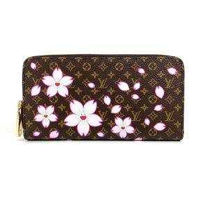 Louis Vuitton Monogram pink Monogram Long Wallet (Bi-Fold) (Pre-Owned)