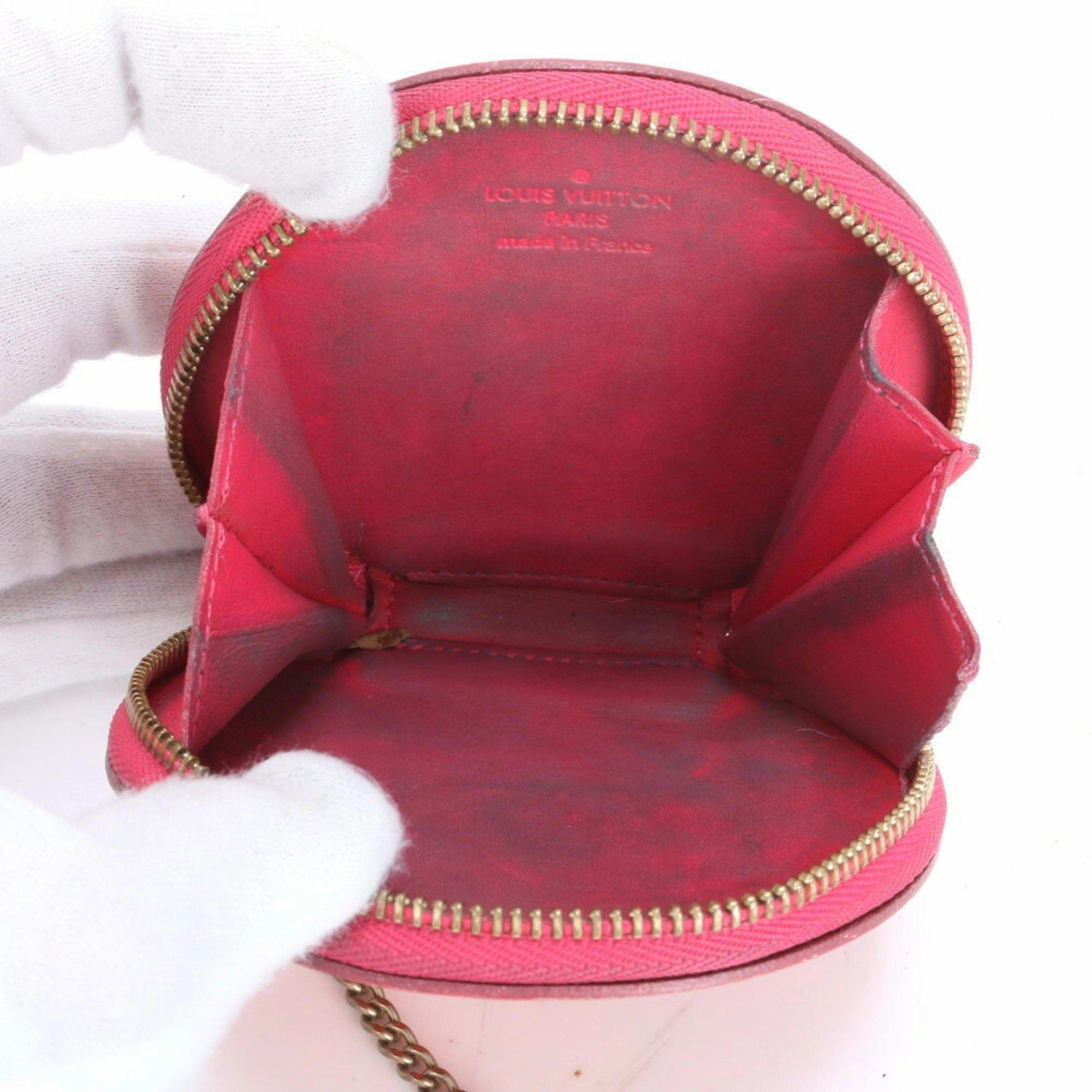 Louis Vuitton Monogram Vernis Leather Coin Purse/Coin Case (Pre-Owned)