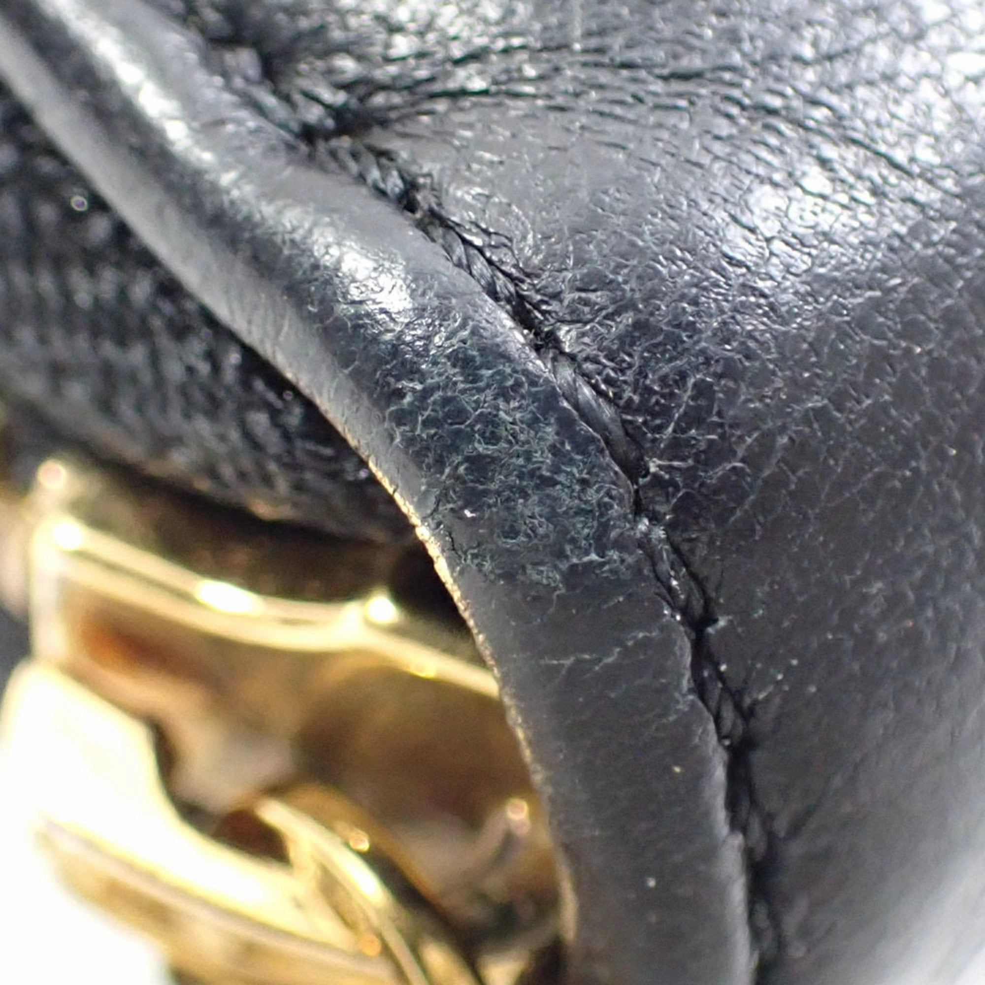 Louis Vuitton Noir Long Wallet (Bi-Fold) (Pre-Owned)