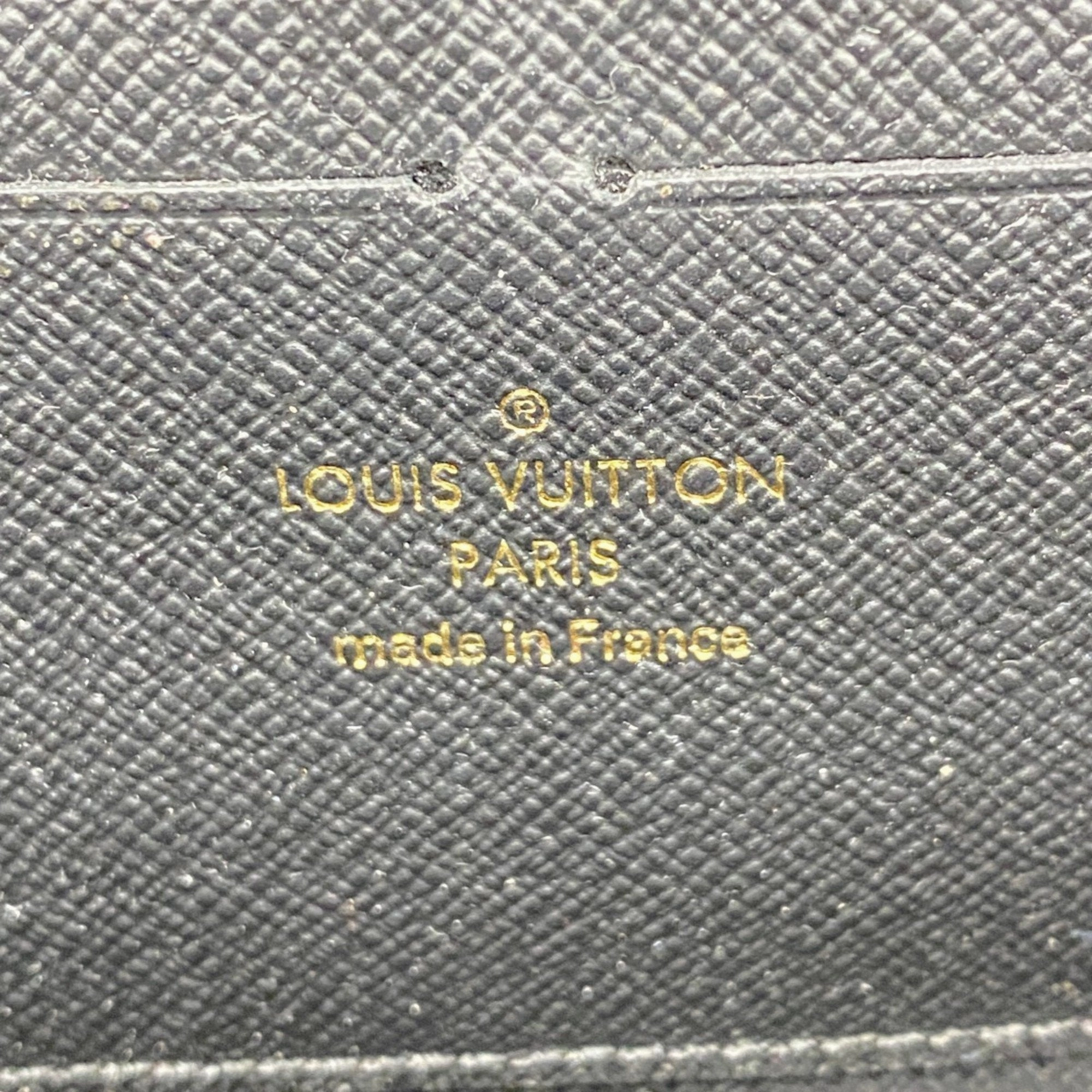 Louis Vuitton Noir Long Wallet (Bi-Fold) (Pre-Owned)