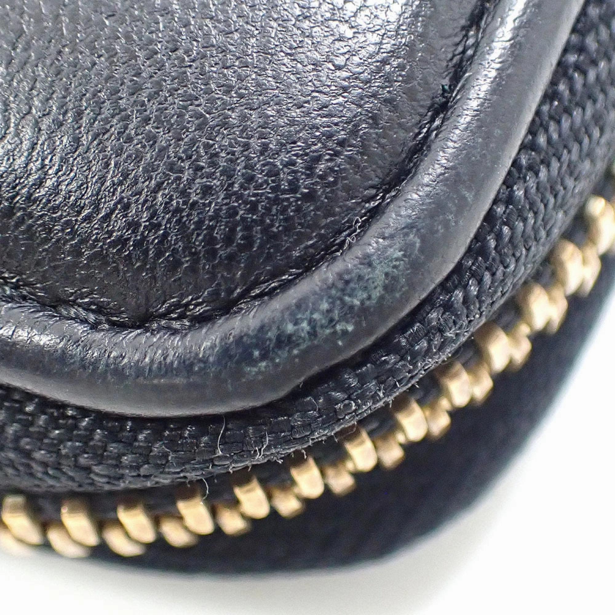 Louis Vuitton Noir Long Wallet (Bi-Fold) (Pre-Owned)