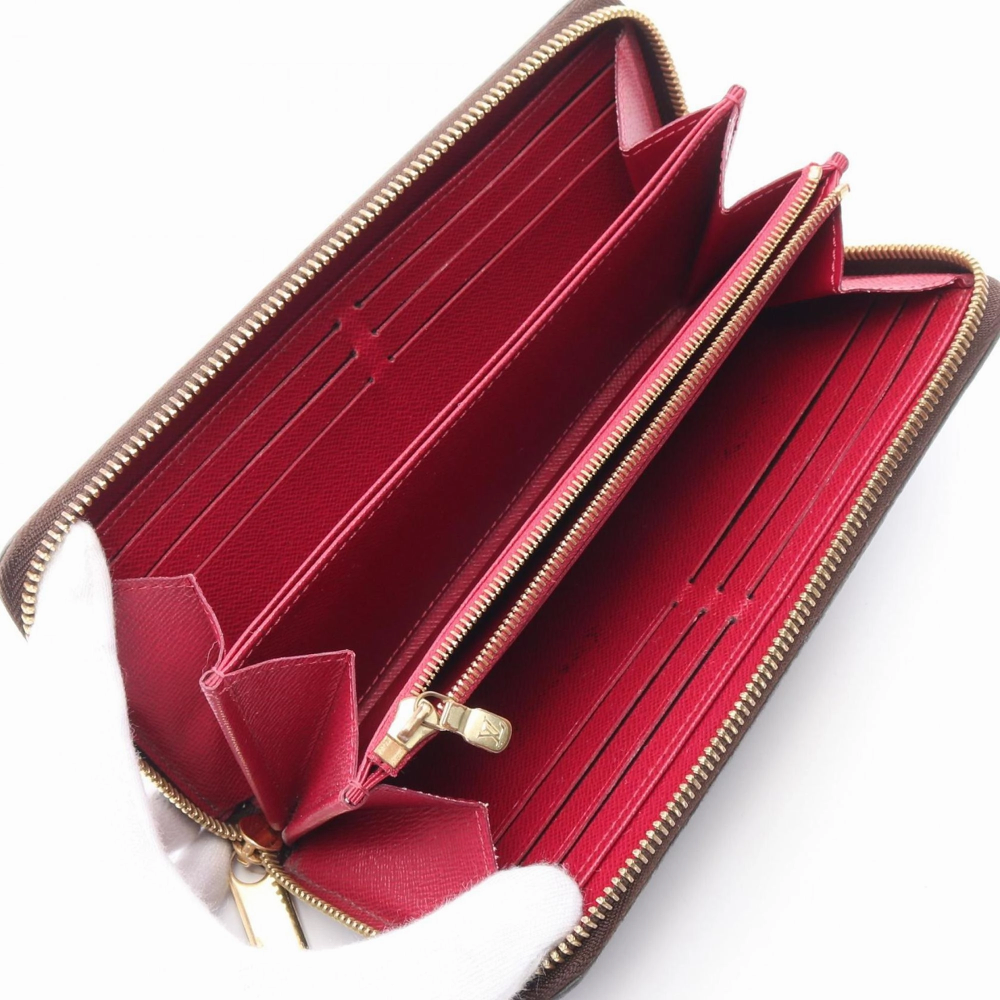 Louis Vuitton pink Monogram Long Wallet (Bi-Fold) (Pre-Owned)