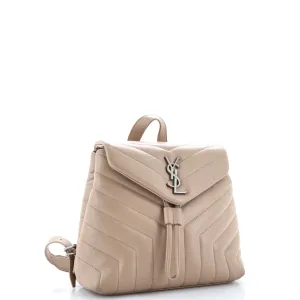 LouLou Backpack Matelasse Chevron Leather Small