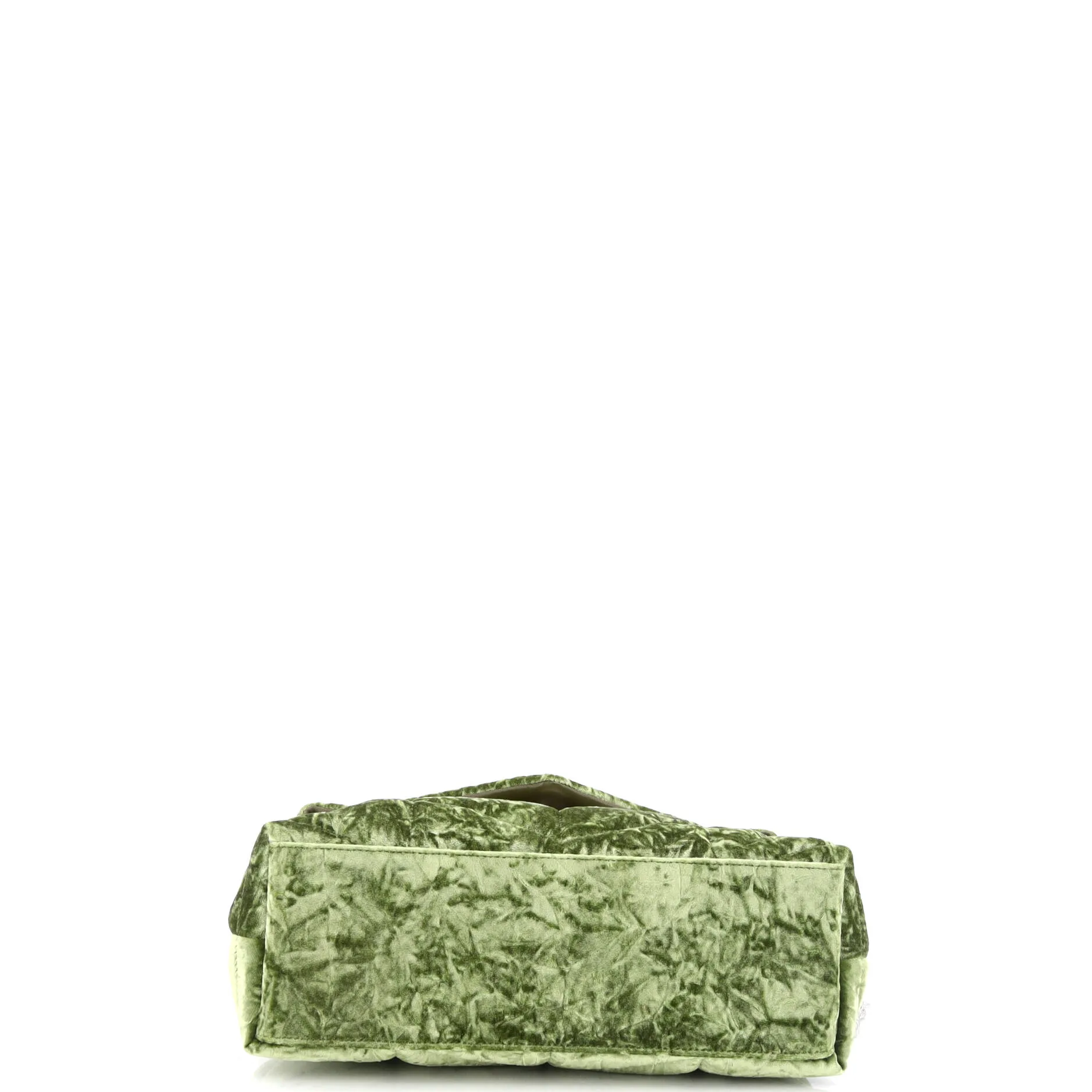 Loulou Puffer Shoulder Bag Quilted Velvet Small