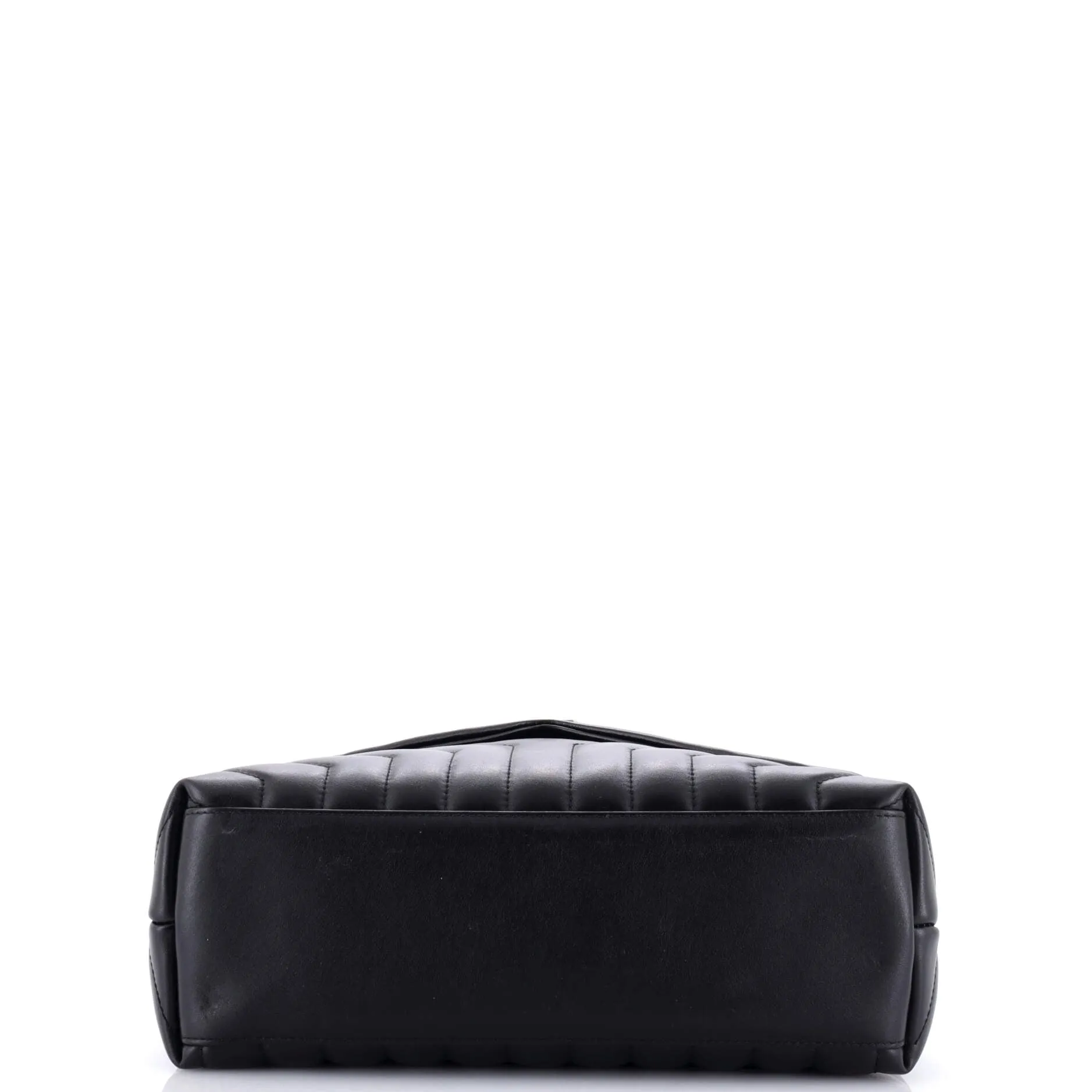 Loulou Shoulder Bag Matelasse Chevron Leather Medium