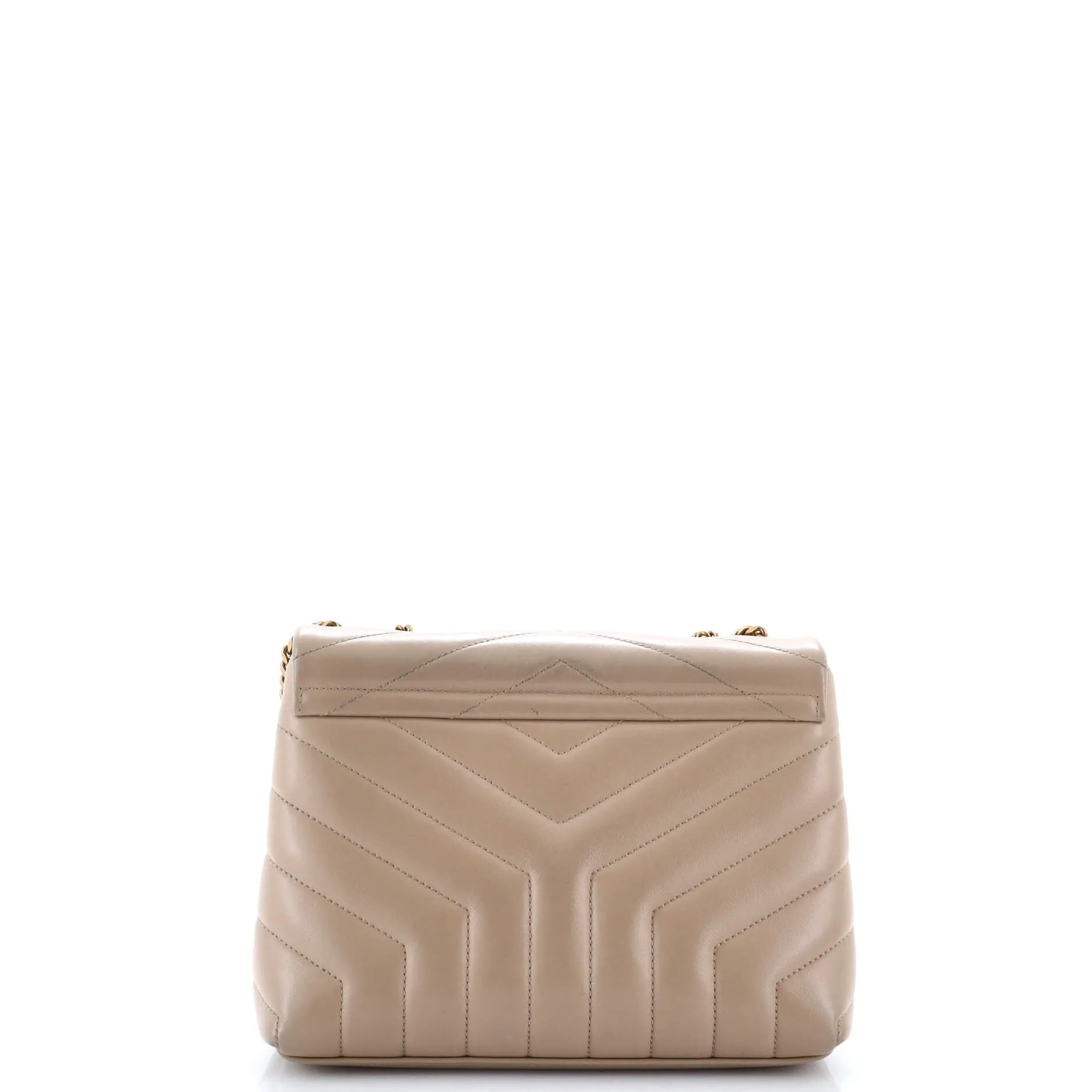 Loulou Shoulder Bag Matelasse Chevron Leather Small