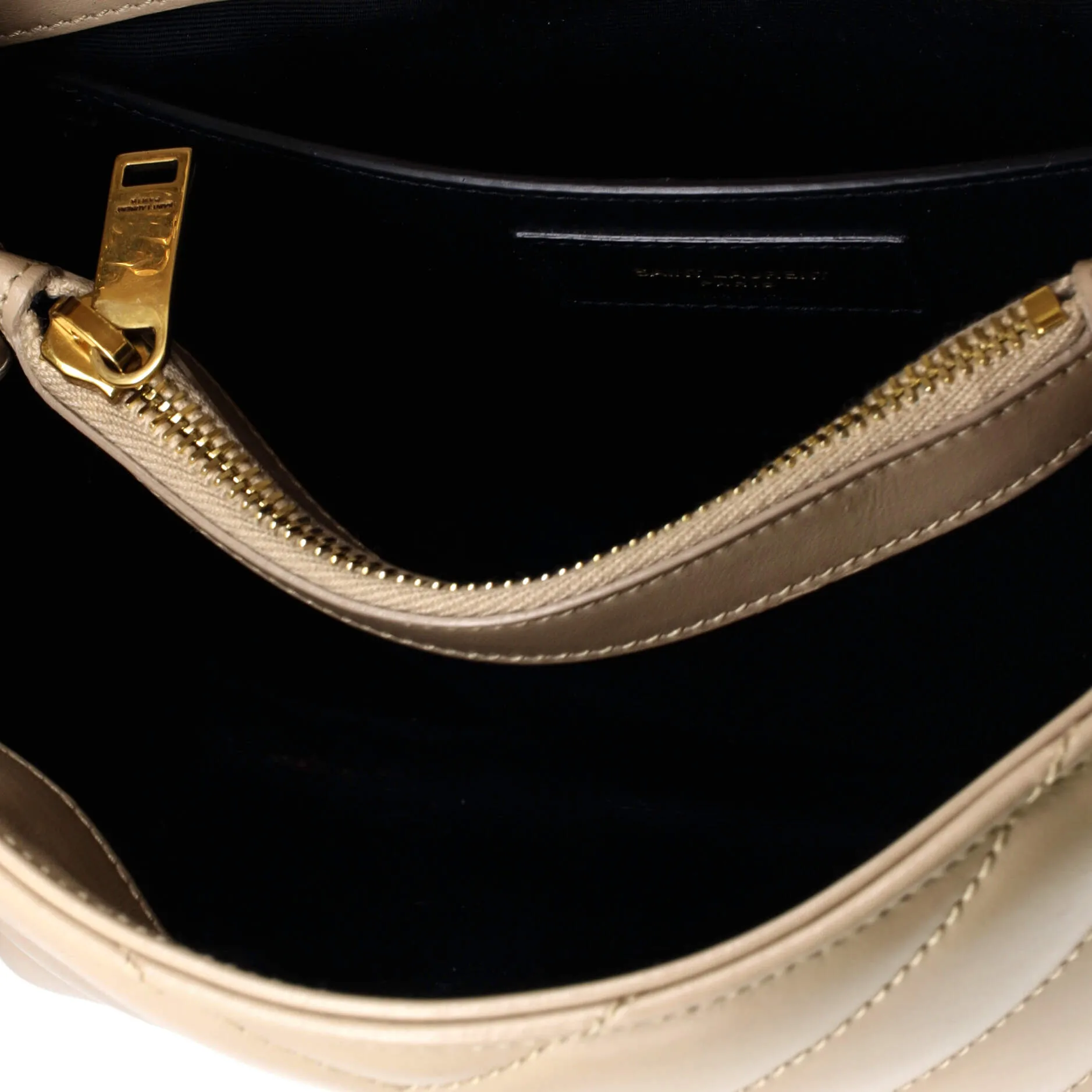 Loulou Shoulder Bag Matelasse Chevron Leather Small
