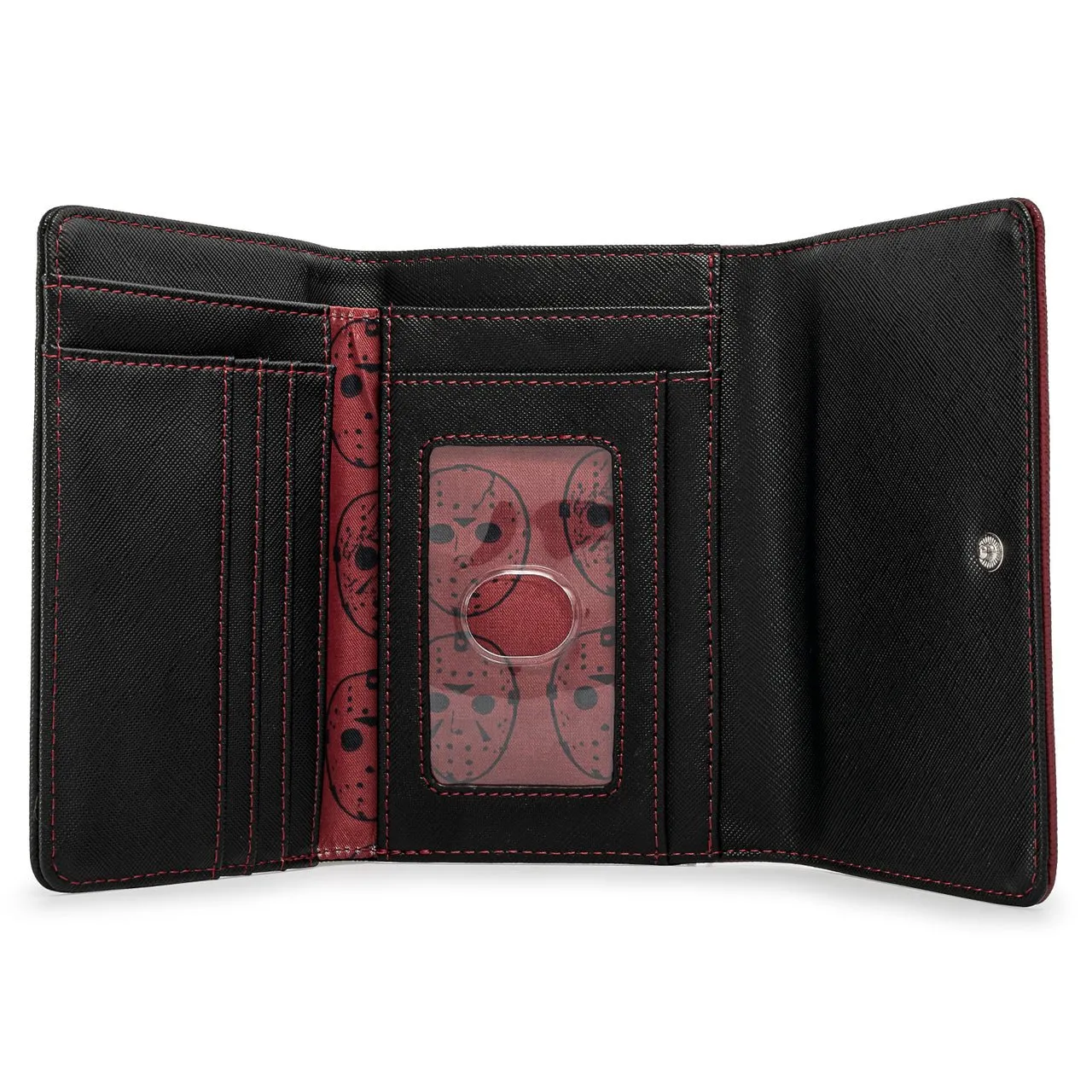 Loungefly x Friday the 13th Jason Mask Tri-Fold Purse