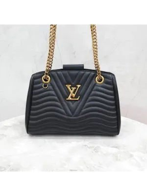 Lux You New Product Wave Chain Shoulder Bag Black M51496