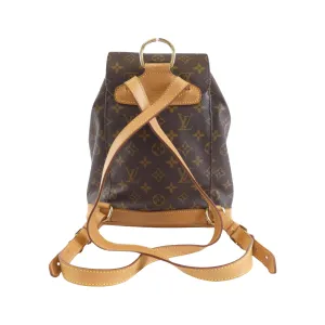 Luxury Canvas Backpack with Dust Bag