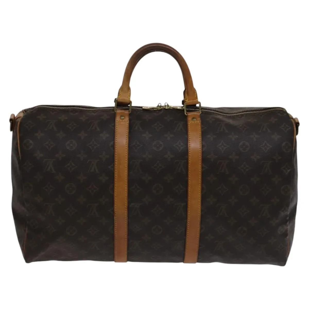 Luxury Canvas Travel Bag with Shoulder Strap