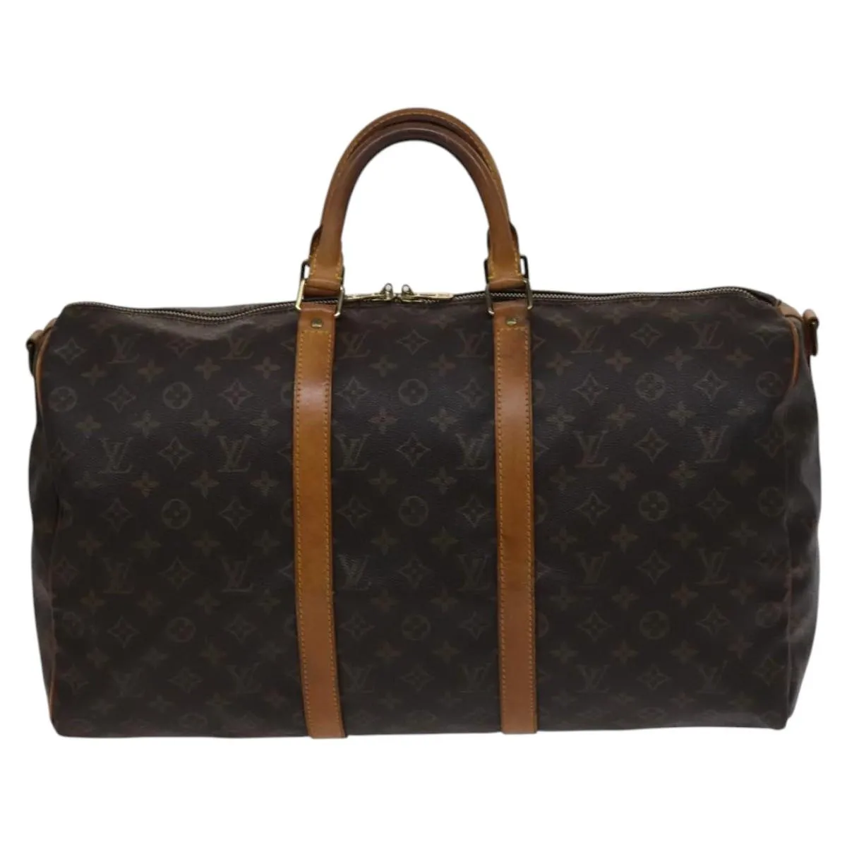 Luxury Canvas Travel Bag with Shoulder Strap