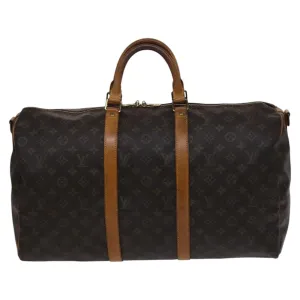 Luxury Canvas Travel Bag with Shoulder Strap