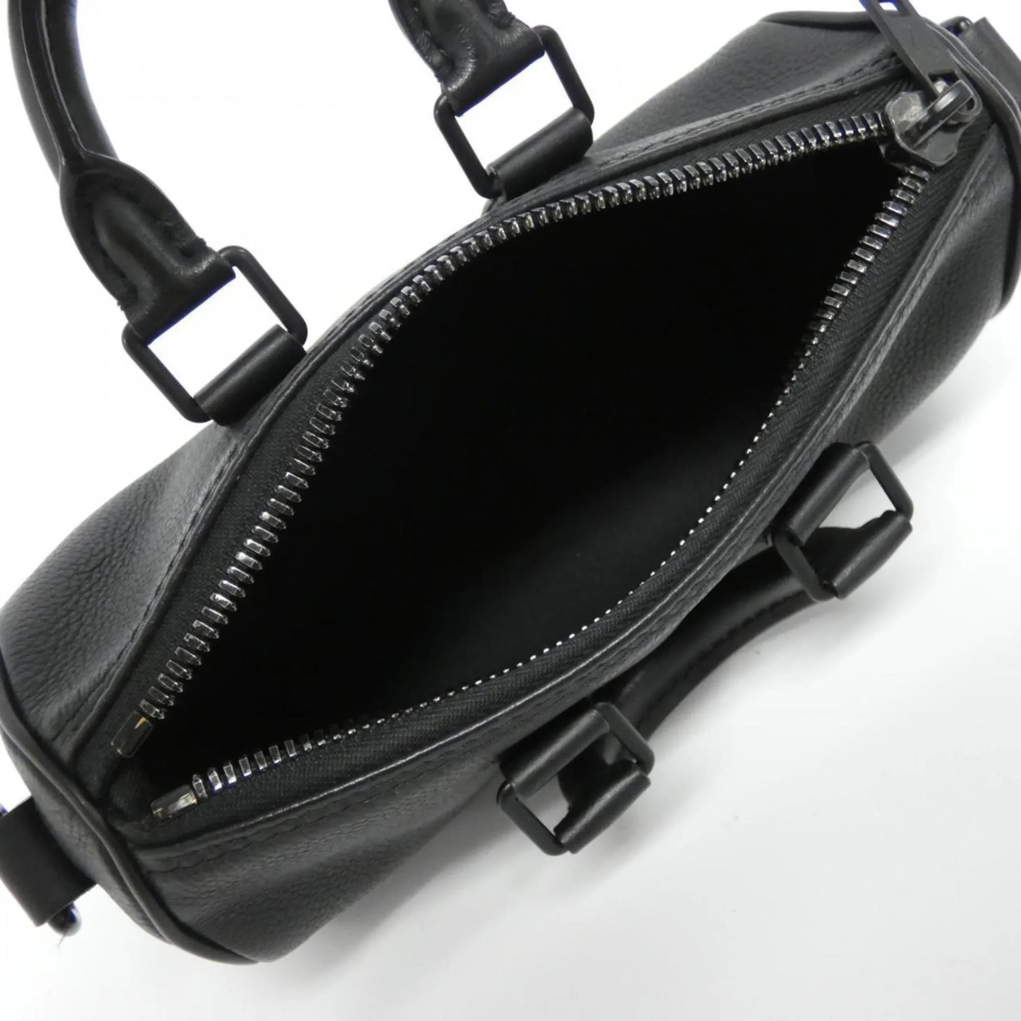 Luxury Leather Keepall Bag with Shoulder Strap