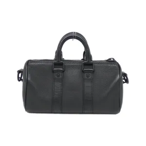 Luxury Leather Keepall Bag with Shoulder Strap