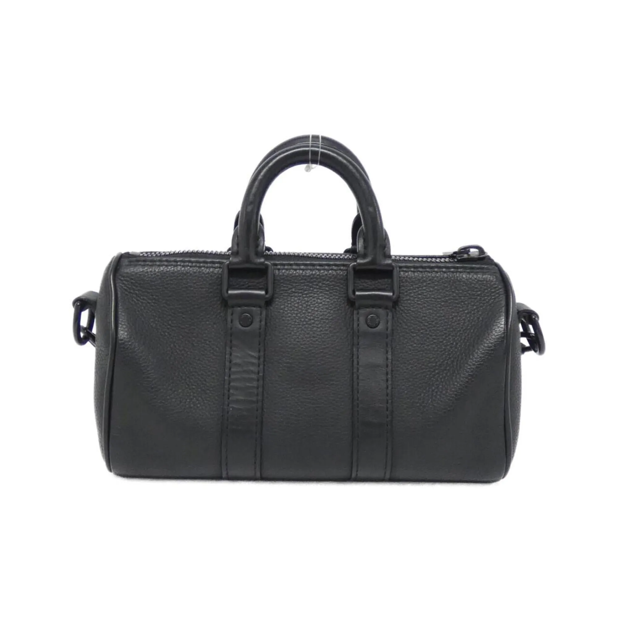 Luxury Leather Keepall Bag with Shoulder Strap