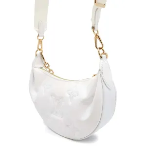 LV Cles Shoulder Bag White Leather