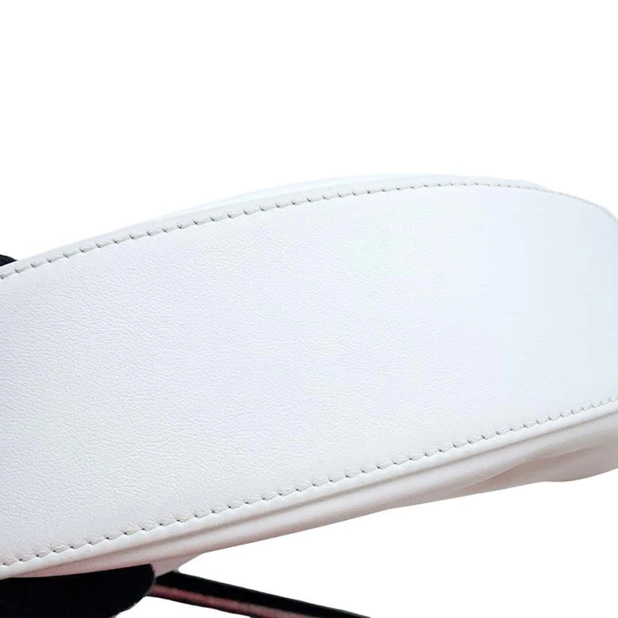 LV Cles Shoulder Bag White Leather