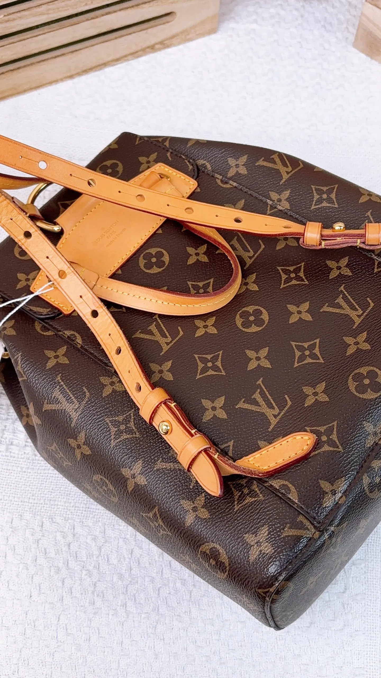 LV Monogram Mont Souris Backpack NM