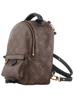 M44873 Monogram Palm Spring Mini Backpack Department Store Invoice 34270Y