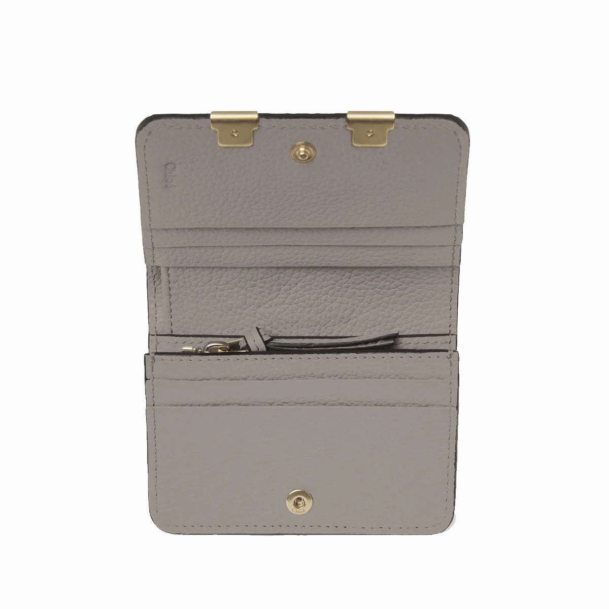 Marcie Small Flap Wallet, Grey