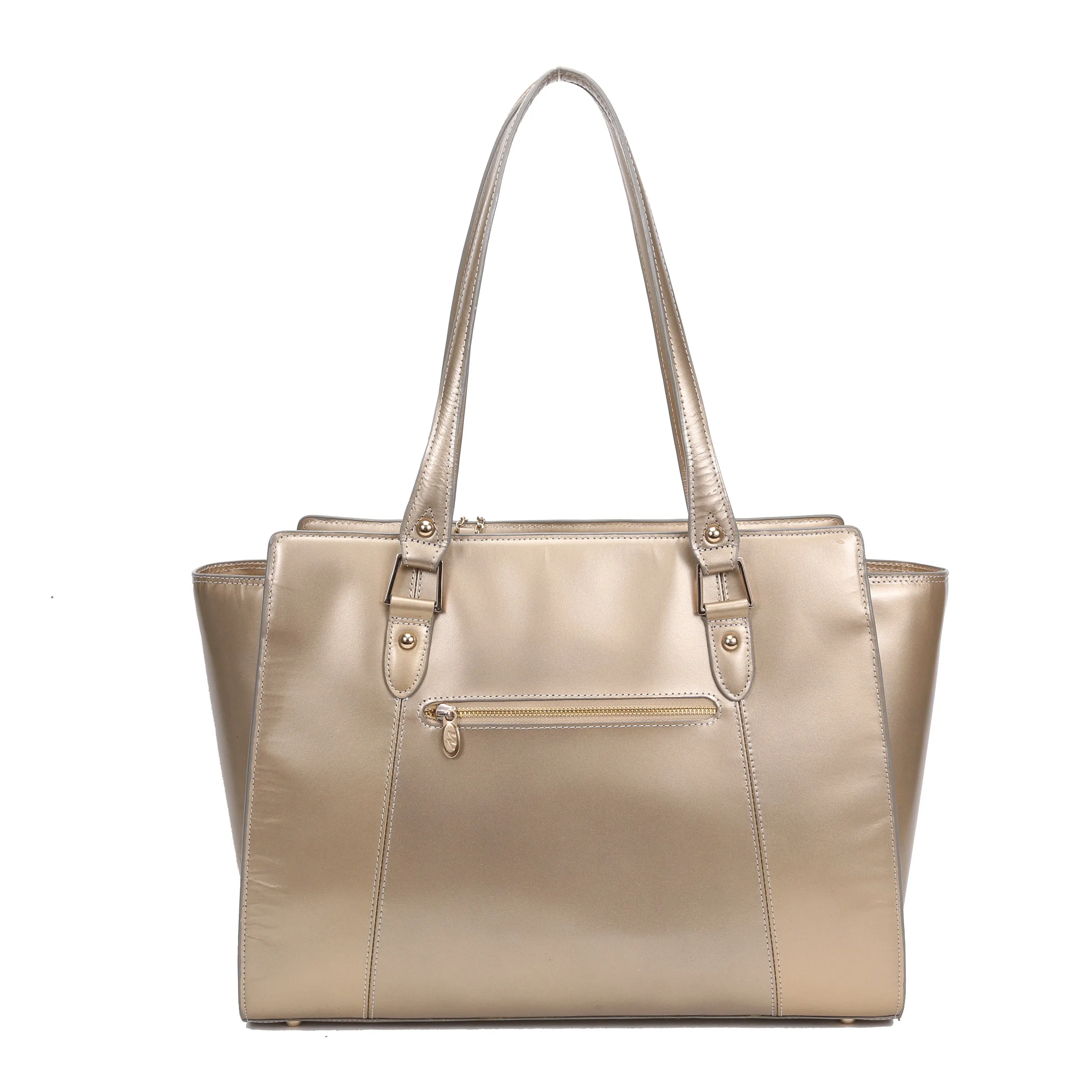 McKlein USA Aldora Leather Ladies' Tote with Tablet Pocket