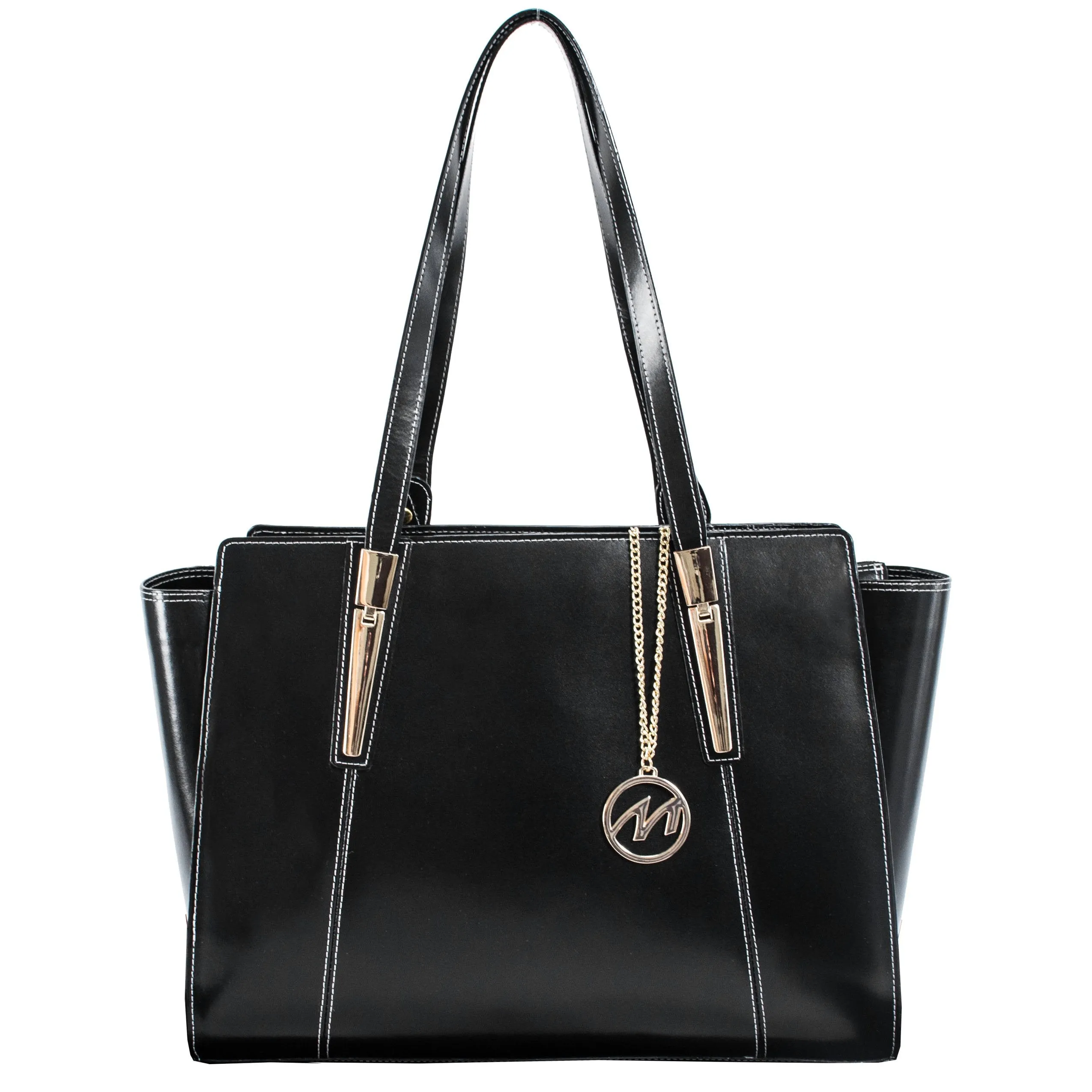 McKlein USA Aldora Leather Ladies' Tote with Tablet Pocket