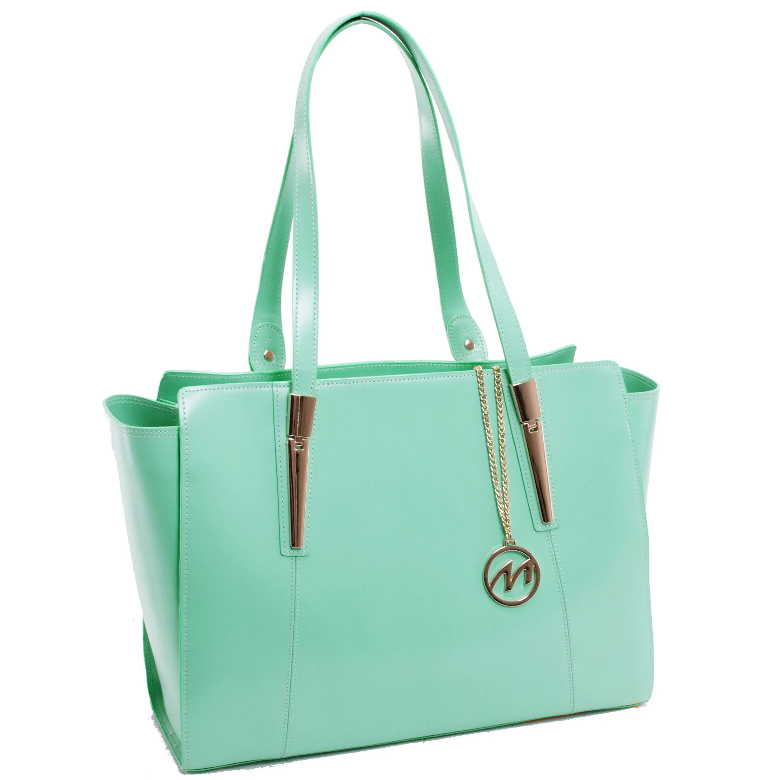 McKlein USA Aldora Leather Ladies' Tote with Tablet Pocket