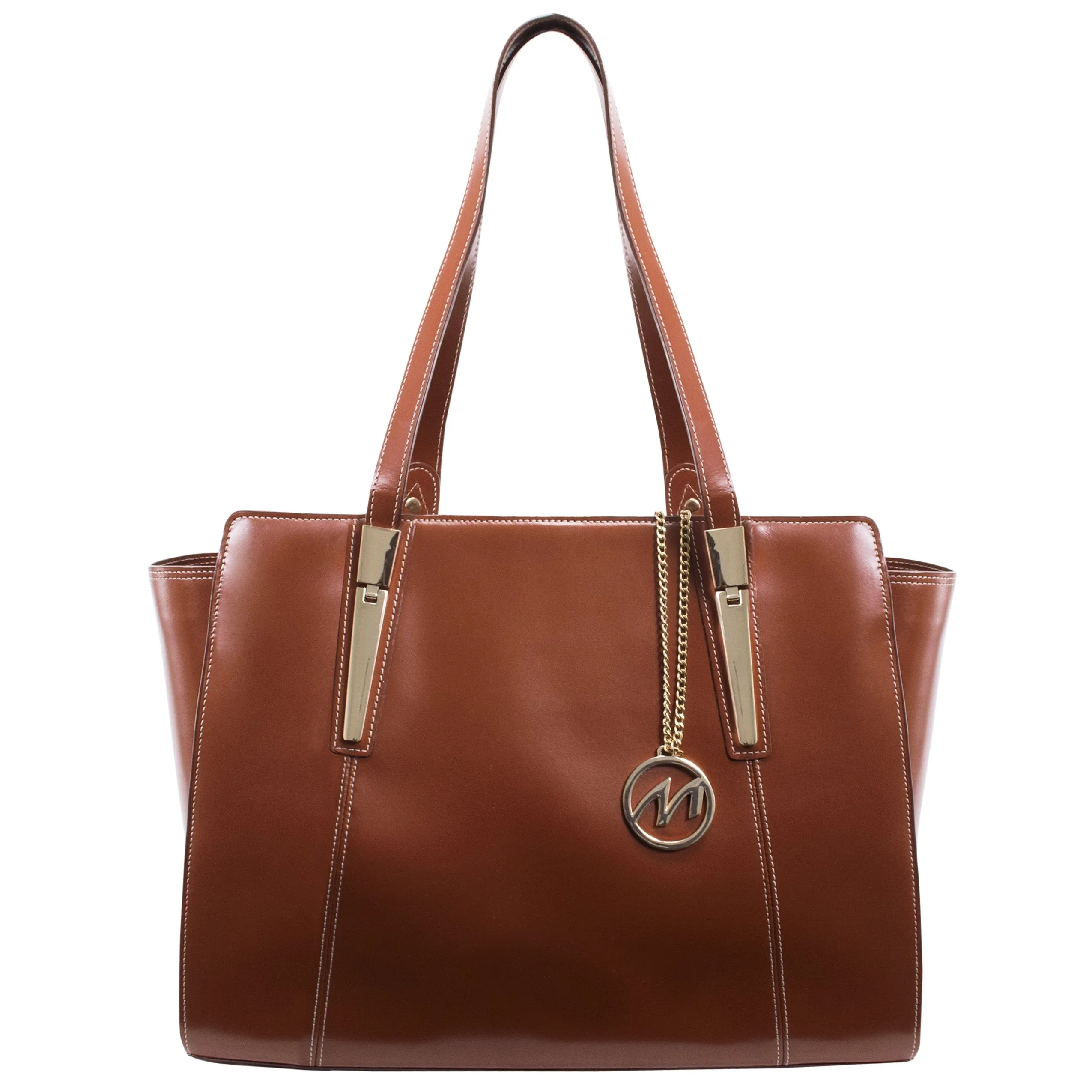 McKlein USA Aldora Leather Ladies' Tote with Tablet Pocket